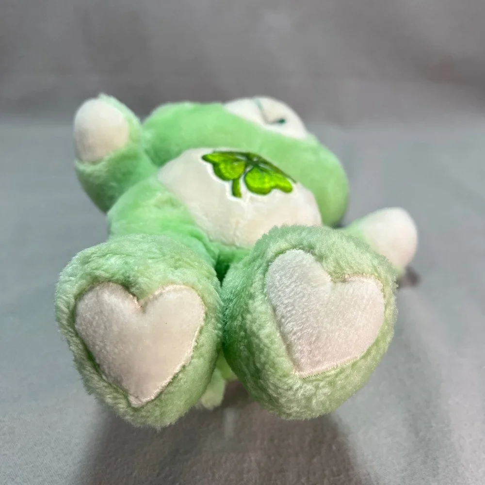 Care Bears Good Luck Bear Plush Green 1983 Kenner‎ Vintage St. Patrick's Day 13